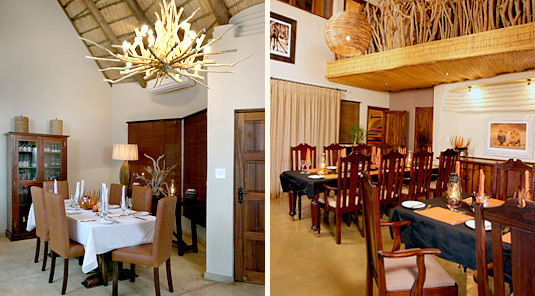 Impodimo Game Lodge - Madikwe Game Reserve - Dining Rooms