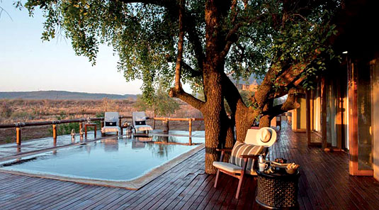 Little Madikwe Hills - Madikwe Game Reserve - Deck & Swimmimg Pool