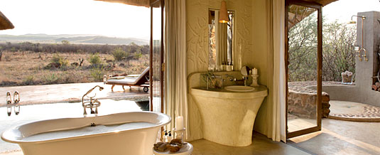 Madikwe Hills Private Game Lodge - Madikwe Game Reserve - Madikwe Hills Suite Bathroom