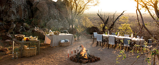 Madikwe Hills Private Game Lodge - Madikwe Game Reserve - Boma Bush Dinner