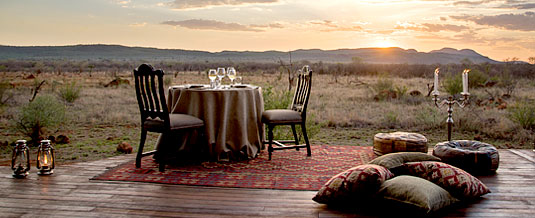 Madikwe Hills Private Game Lodge - Madikwe Game Reserve - Private Dining