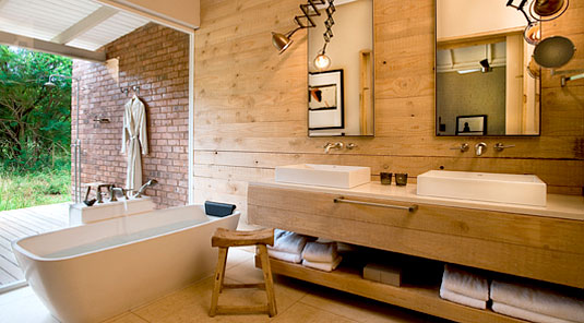 Farm House, Suite Bathroom - Morukuru Lodge - Madikwe Game Reserve