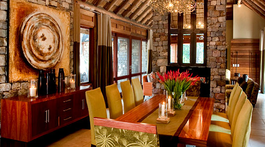 River House, Main Lodge Dining Room - Morukuru Lodge - Madikwe Game Reserve