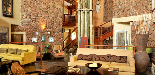 Main Lodge Lounge - Tau Game Lodge - Madikwe Game Reserve